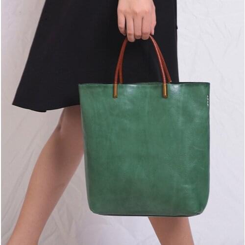 Genuine leather handbag fashion travel bag natural leather leisure large-capacity one-shoulder messenger bag new