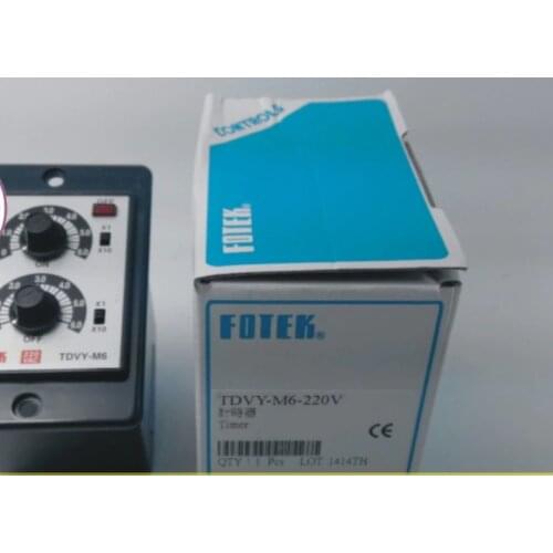 Taiwan new original FOTEK Timer TDVN-M6-220V