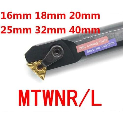 1PCS S16Q-MTWNR16/S16Q-MTWNL16/S20R-MTWNR16/S20R-MTWNL16/S25S-MTWNR16/S25S-MTWNL16/S32T-MTWNR16 S40T cnc lathe Turning tools