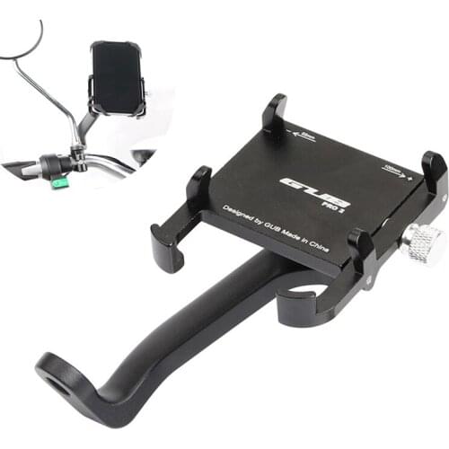 GUB PRO2 360 Rotating Motorcycle Mobile Phone Holders Stands For BMW Motorcycle phone Mount holder moto rearview mirror
