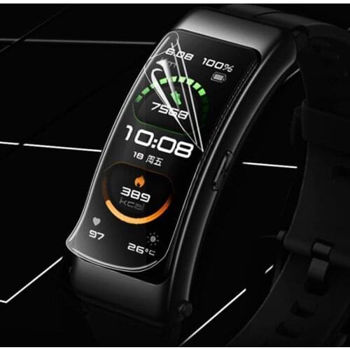 5pcs Soft TPU Clear Smartband Protective Film For Huawei TalkBand Talk Band B6 Smart Bracelet Wristband Screen Protector Cover