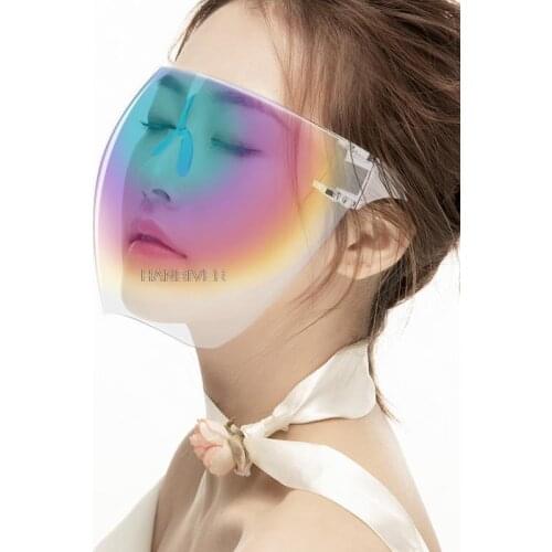2020 Winter Outside Use Transparent Face Shield Mens and Womens Protective Glasses Safety Face Shield Visor Eye Protection