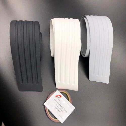 Car Rear Bumper Protector sticker Case For Toyota Prius Levin Crown Avensis Previa FJ Cruiser Venza Sienna Alphard ZELAS HIACE