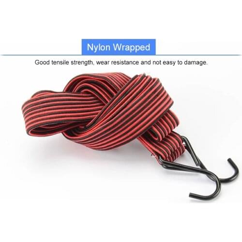 1pcs Electric Car Trunk Tied Rope Bicycle Motorcycle Express Pull Rope Elastic Strap Tied Rope Luggage Wrapped Belt in Binding
