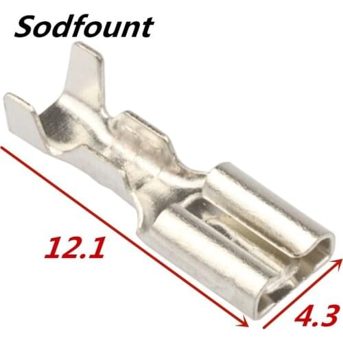 100pcs 3.8mm plug spring thickness 0.3mm cold crimp terminal block plug-in wire connector crimping range 0.2-0.75mm2