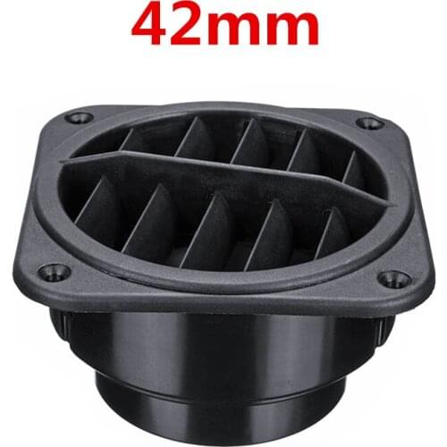 42mm Car Auto Air Vent Outlet Flat Diesel Heater Air Heater Ducting For Webasto Eberspacher Diesel Parking Heater