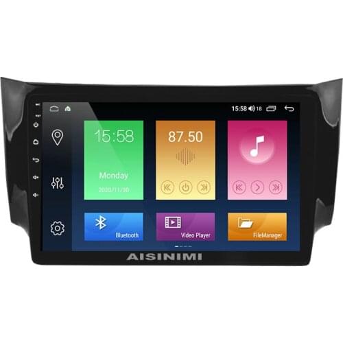 AISINIMI Android 10 Car Dvd Player navigation For NISSAN SYLPHY 2012-2016 car radio Car Audio Gps Multimedia Stereo Monitor