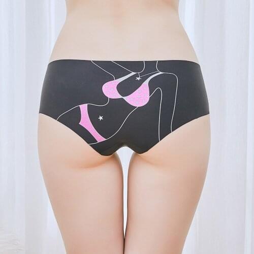Free shipping 5pcs/lot One piece of ice thread without Ms. womens underwear fashion sexy womens briefs 89178-1