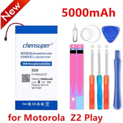 Chensuper Motorola Moto Z2 Play Batteries
