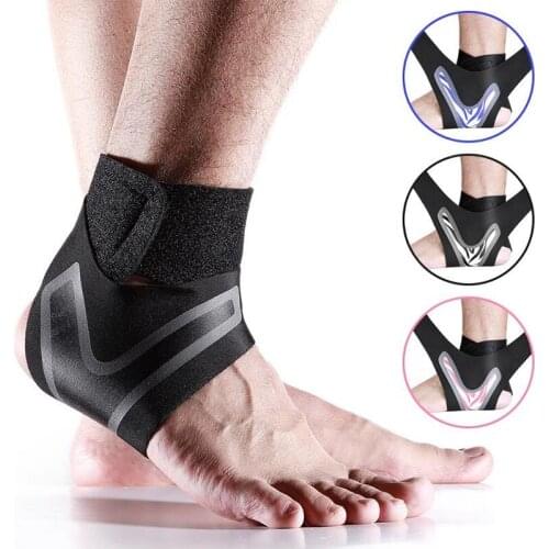Hot Sale Polyester Adjustable Sport Protection Ankle Brace Breathable Guard With Fashion Design