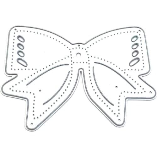 Bow Metal Cutting Dies Stencil DIY Scrapbooking Album Paper Card Template Mold Embossing Decoration