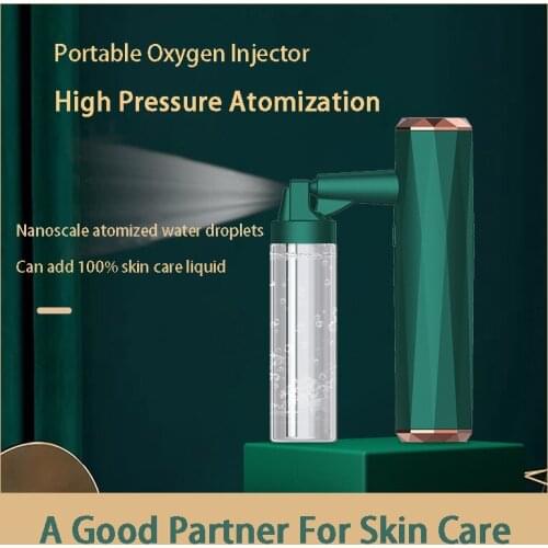 Mini Airbrush Gun Multi-Purpose High Pressure Sprayer 0.3MM Water Pump Compressor Portable Needleless Oxygen Injection Apparatus