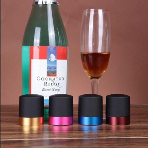 Customize metal champagne wine bottle stopper stainless steel sparkling wine bottle stopper