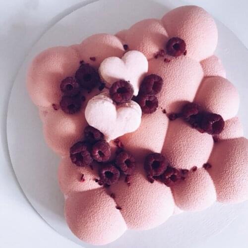 New Irregular Cloud Shape SIlicone Mousse Cake Mold 3D Decorating Baking Tools DIY Cookie Dessrt Cake Pan Moulds