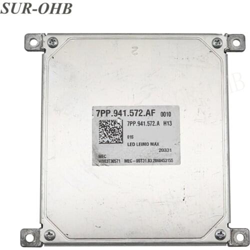 Original Used 7PP.941.572.AF LED Headlight Ballast 7PP941572AF W003T30571 Control Module Unit For Car AUD I Q2 81A 7PP.941.572.A