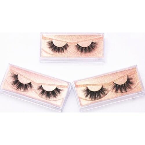 Luxury 3D Mink Lashes 100% Cruelty Free Dramatic 5D Lashes Fluffy False Eyelash Wispy Mink Lash Long Thick Lash Makeup Faux cils