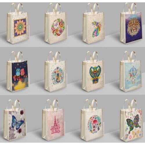 Diy diamond painting kits Fashion Crossbody hand bag diamond painting bag new canvas for shopping DIY Crafts