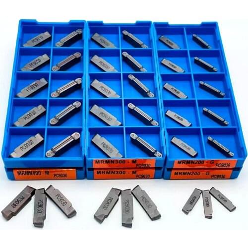 MRMN200 MRMN300 MRMN400 PC9030 cut-off turning tool carbide blade CNC lathe tool grooving tool parts stainless steel