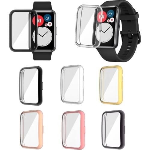 Slim TPU Case Cover For Huawei Watch fit Protector for Huawei Watch Fit case cover