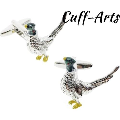 Cuffarts Cufflinks For Mens 2018 Tie Clip Cuff Links Men Jewelry Gemelos Cock Mens Cufflinks Spinki Do Mankietu C10033