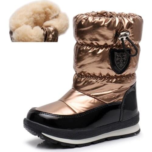 Winter Shoes Girls Snow Boots Children Shoes for Girl Boots Child Sport Shoes Kids Sneakers Brand Fashion Sport Boots For Boy