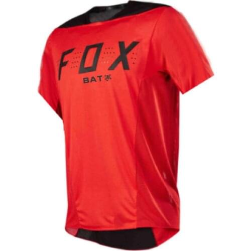 2021 Motorcycle Mountain Bike Team Downhill Jersey BATFox MTB Offroad MX Bicycle Locomotive Shirt Cross Country Mountain Bike