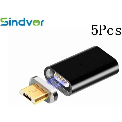 5PCS Micro USB 2.0 Magnetic Adapter For Android Huawei USB Cable Magnetic Charger For Redmi LG Moto Xiaomi HONOR Charging NEW