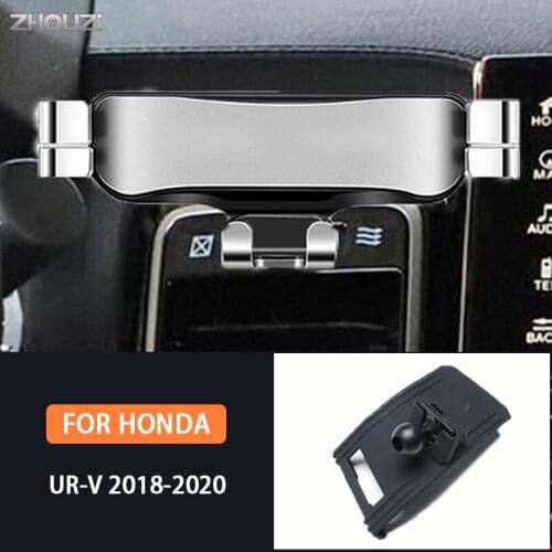 Car Mobile Phone Holder For Honda URV UR-V 2018 2019 2020 Air Vent Mounts GPS Stand Gravity Navigation Bracket Car Accessories