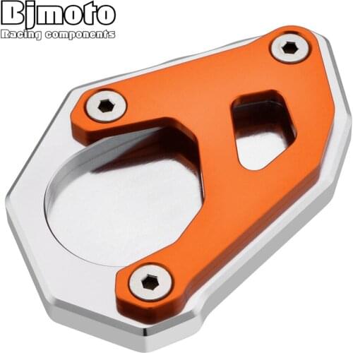 Motorcycle CNC Side Stand Enlarge Pedal Pad Plate For FOR 1050 1190 1290 adventure ADV 1290 Super Adventure T/S/R Kickstand