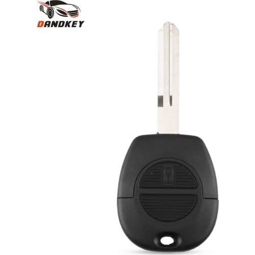 DANDKEY Case Fob Remote Key Shell 2 Buttons For Nissan Primera Micra Terrano Almera X Trail Remote Fob Replacement