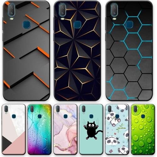 Case For Vivo Y11 2019 6.35" Silicone Phone Case For Vivo Y11 2019 Cute Back Cover Protective Case Vivo Y11 2019 Soft TPU Bumper