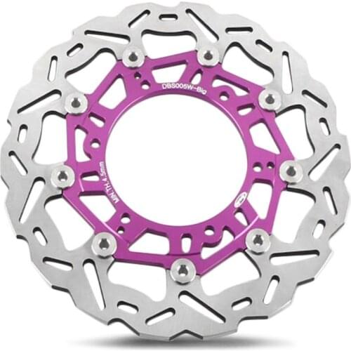 Motorcycle Front Brake Disc Rotor Motorcycle Accessories for Purple (Rear Drum Model)250 1996-1997