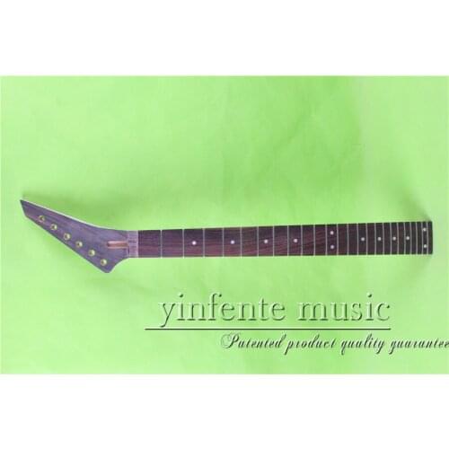 JKX-0079+2# right 25.5" Electric guitar neck Bolt on rosewood fingerboard fine quality 24 fret