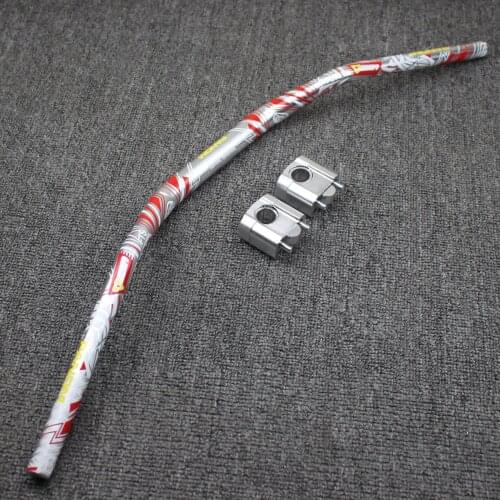 Handlebar 1-1/8" Motocross Motorcycle Handlebar Kit Black Adjustable Fat Bar Clamps for Pro Taper KTM CRF KLX