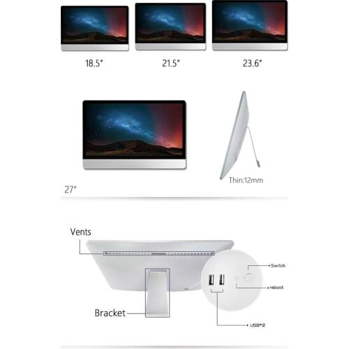 Niedriger Preis Desktop-Computer All-in-One-PC gebrauchte Laptops i3 i5 i7 Gaming-PC für Büro für zu Hause