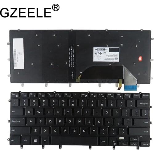 New US Keyboard FOR DELL XPS 15 9550 9560 laptop keyboard Backlight