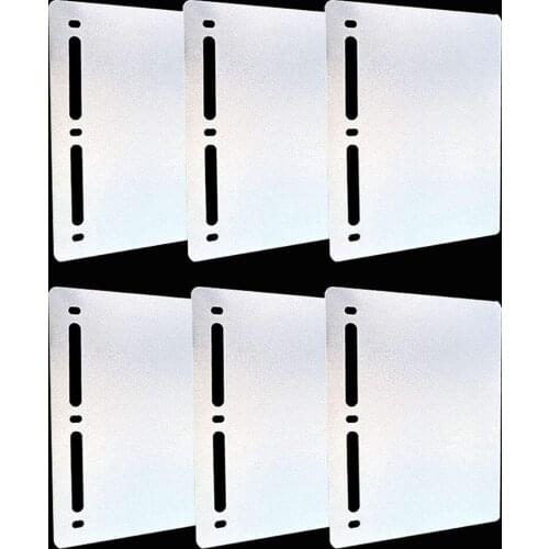 Transparent Binder Loose Leaf Binder Notebook Cover Note Book Decor Journal Planner Office Organizers Storage Stationery Supply