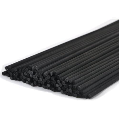 Ougual 100pcs/set Home Fragrance Superior Wicking Fiber Reed Diffuser Refill Sticks For Scent Oil Set 20cm*3mm 8inch