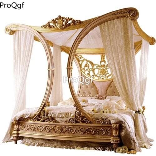 Prodgf 1Pcs A Set Century Manor Abbey Style Bedroom Bed