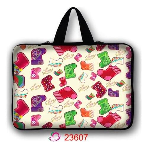 Christmas sock Laptop Bag 14 For Macbook Pro 15 Case Women Laptop Sleeve For Macbook Air 13 Laptop Bag 15.6 Inch Notebook Bag