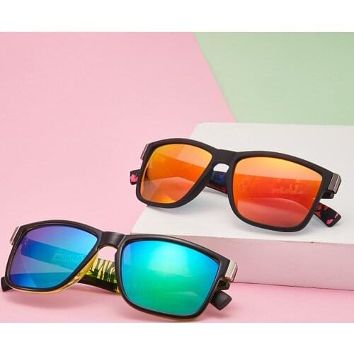 Vintage Brand Square Polarized Sunglasses Men Classic Driving Eyewear Travel Fishing Sun Glasses For Male Mirror Shades UV400