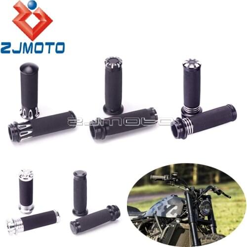 Universal 25mm 1 inch Motorcycle Handlebar Hand Grip For Harley Street Glide Sportster XL 2018-up Handle Bar Electronic Throttle