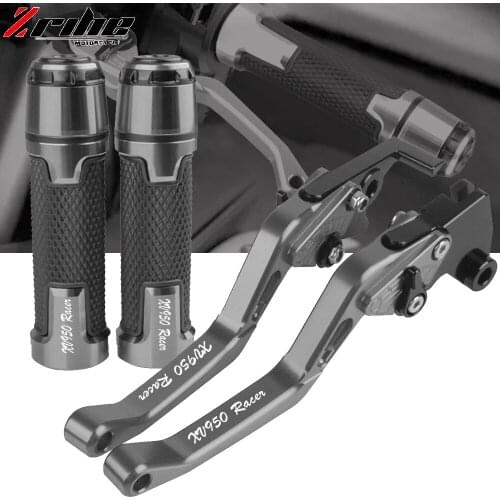 Brake Clutch Lever Extendable Adjustable Motorcycle Hand bar Grip Handlebar For Yamaha XV950RACER XV950 RACER 2016 2017 2018