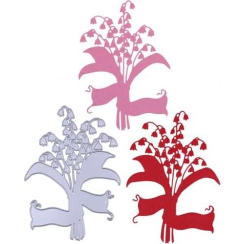 YINISE Metal Cutting Dies For Scrapbooking Stencils Flower Bouquet DIY CUT Album Cards Decoration Embossing Folder Die Cuts MOLD