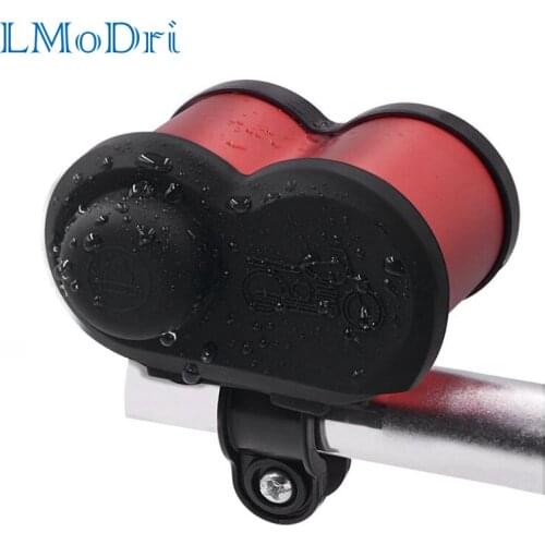 LMoDri Motorcycle USB Charger Phone 12V/24V Cigar Lighter Socket Dual USB QC 3.0 Charger LED Voltmeter Waterproof 5.0