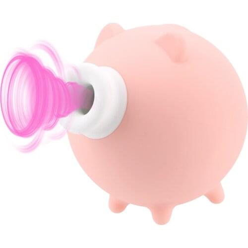 10 Frequency Sucker Vibrator Cute Pig Sex Toys For Clitoris Nipples Breast Massage Vibrators For Women Female Masturbator