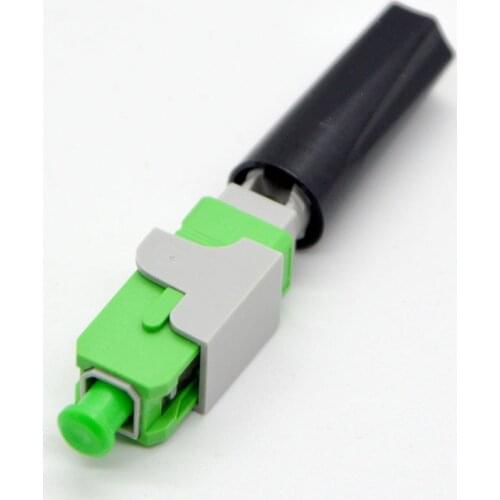 10pcs New FTTH SC APC Fiber Optical Fast Connector Field Installation Quick Connector Carrier Grade Low Insertion Loss Wholesale