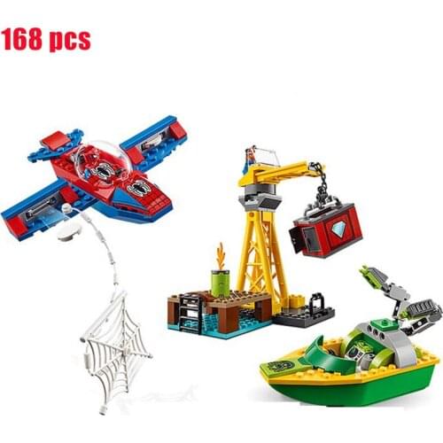 New 168 pcs of building block toy superhero series classic movie model building block girl boy toy gift