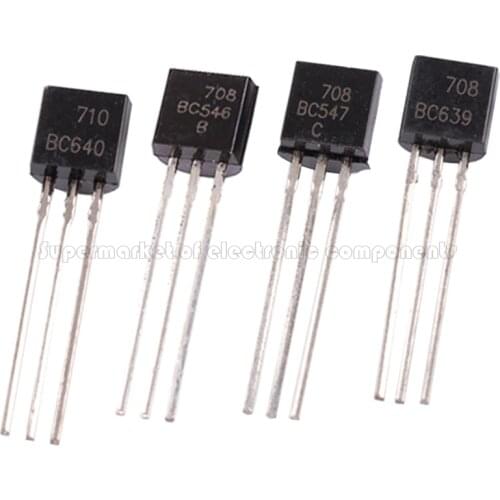 50PCS BC546B BC547B BC547C BC548B BC548C BC549B BC560B BC560C BC639 BC640 new triode transistor