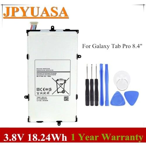 7XINbox 3.8V 18.24Wh 4800mAh T4800E Laptop Battery For Samsung Galaxy Tab Pro 8.4" SM-T325 T320 T321 T4800K Tablet